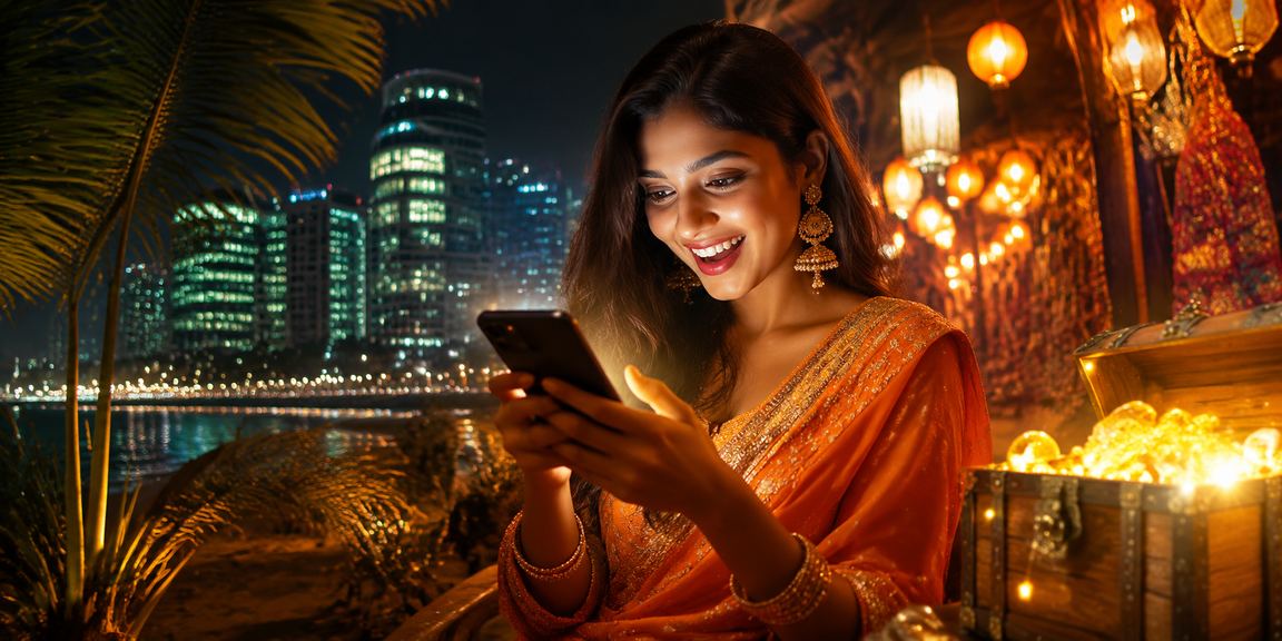 Mobile casino experience on the Indian beach